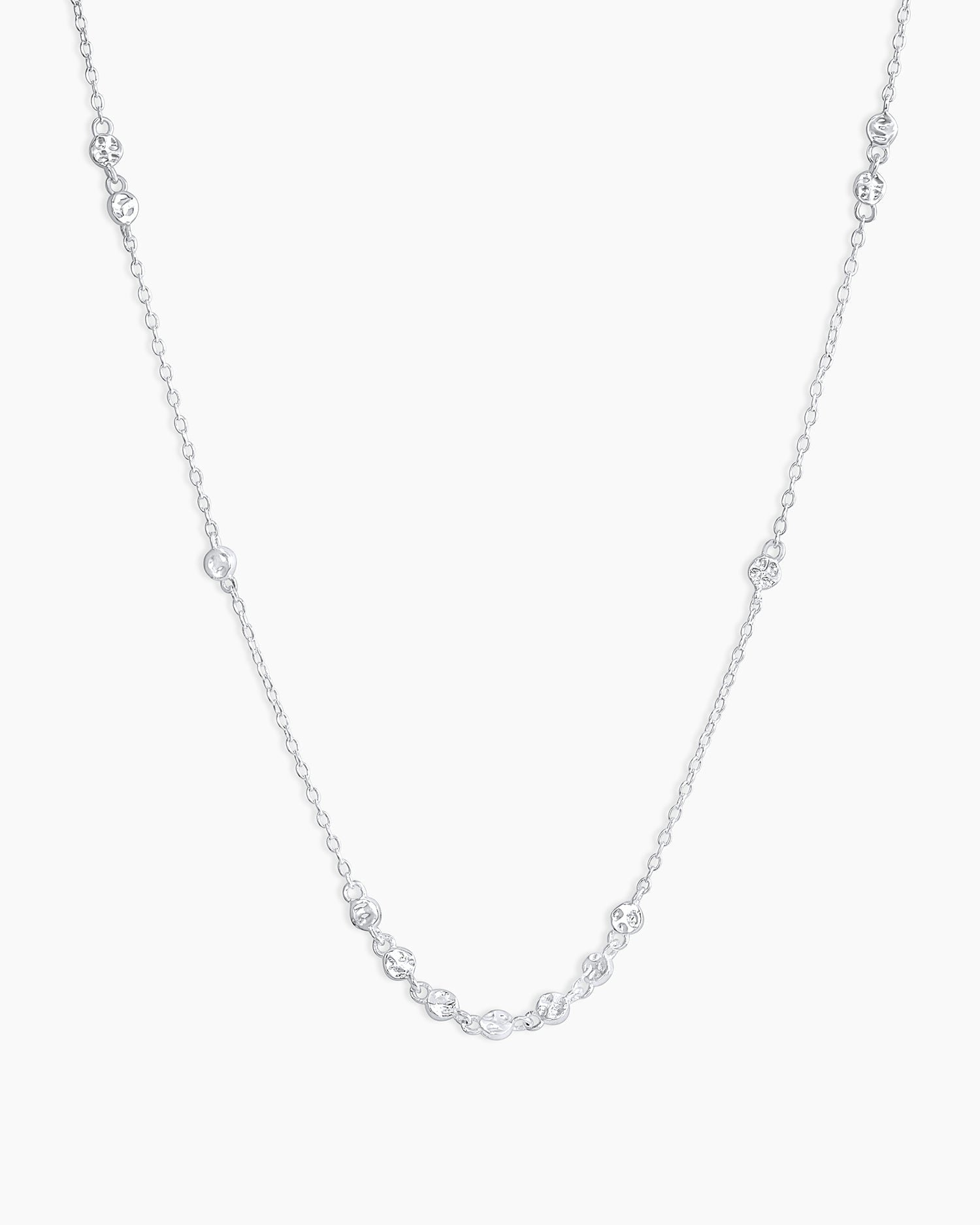 Chloe Mini Choker Necklace || option::Silver Plated