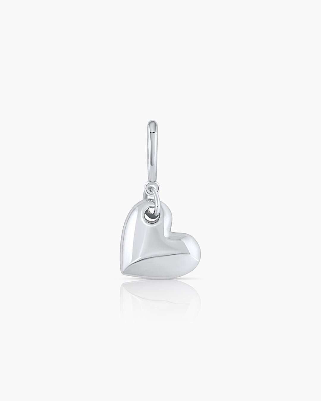 Lou HeartParker Charm || option::Silver Plated