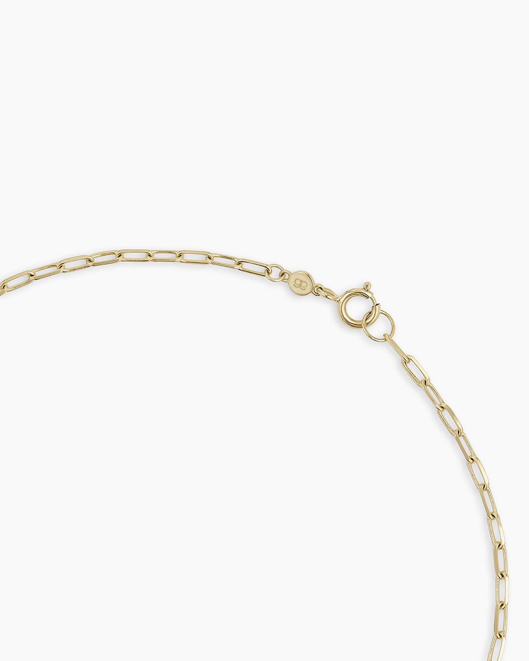 14k Gold Parker Micro Mini Necklace || option::14k Solid Gold, 20 in.