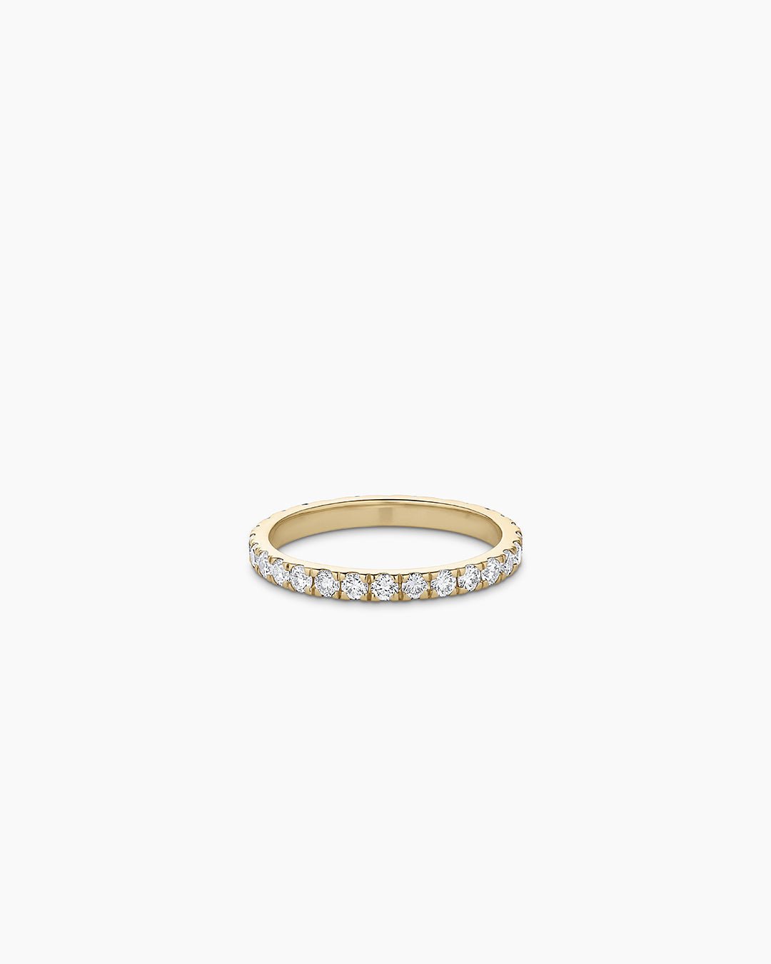 Lab Grown Diamond Eternity Ring || option::14k Solid Gold