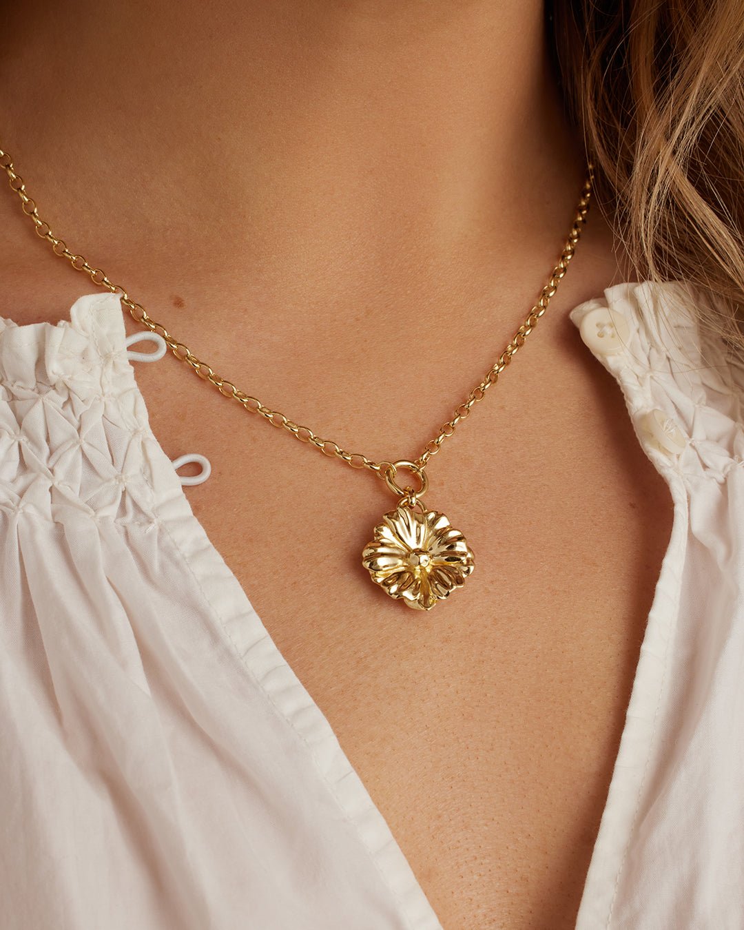 Camila Necklace || option::18k Gold Plated