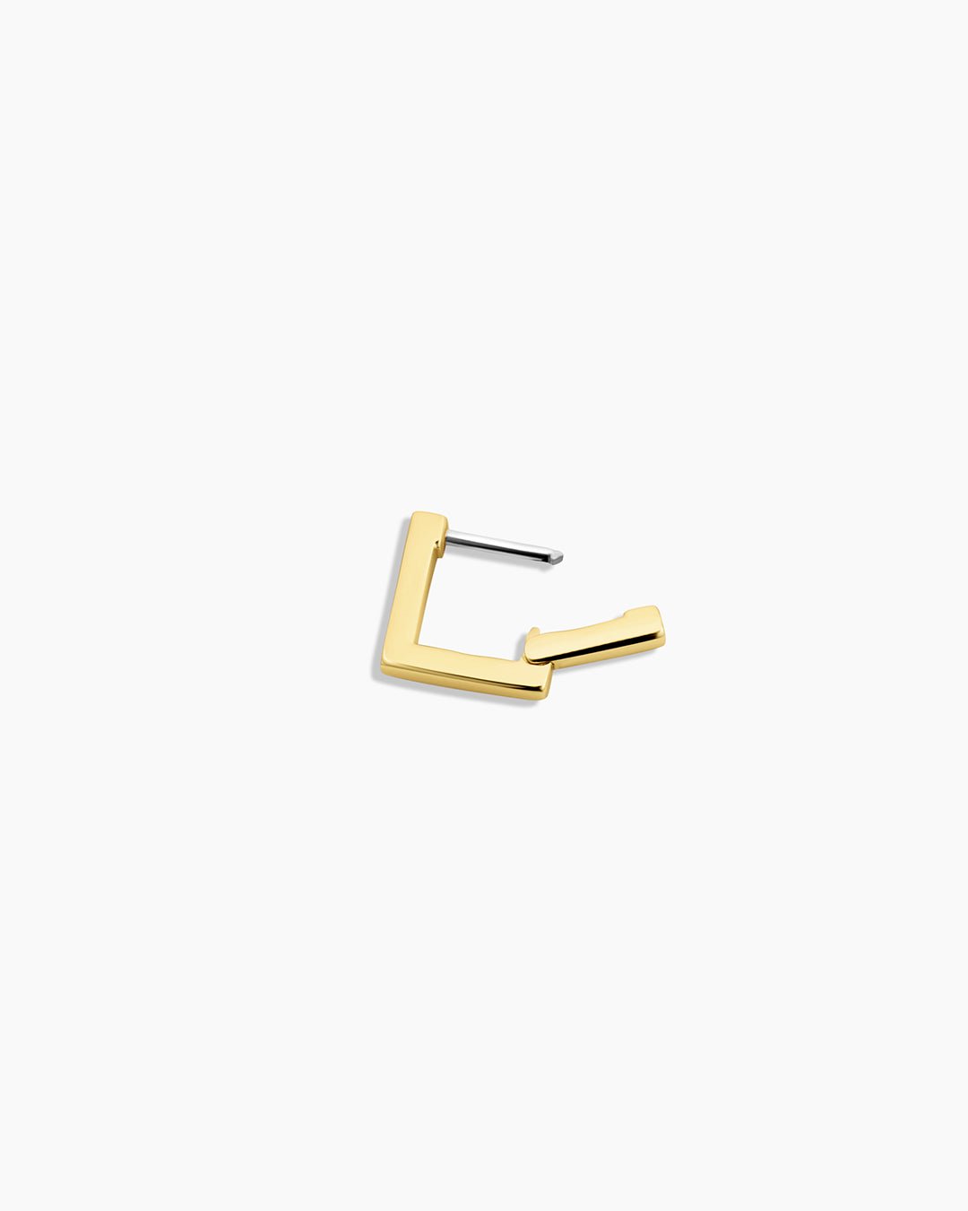 Harper Charm Huggie || option::18k Gold Plated