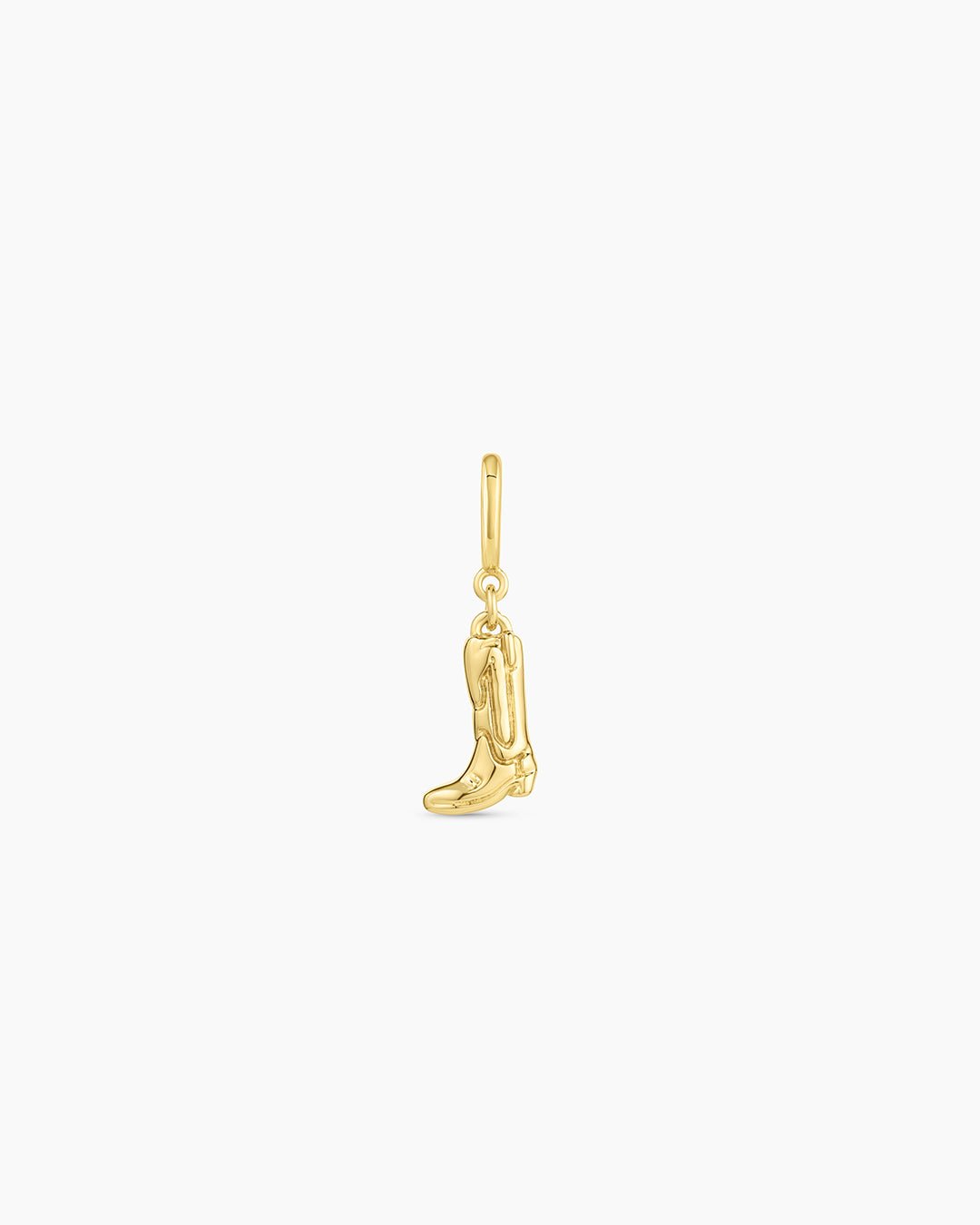 Cowboy Boot Parker Charm || option::18k Gold Plated