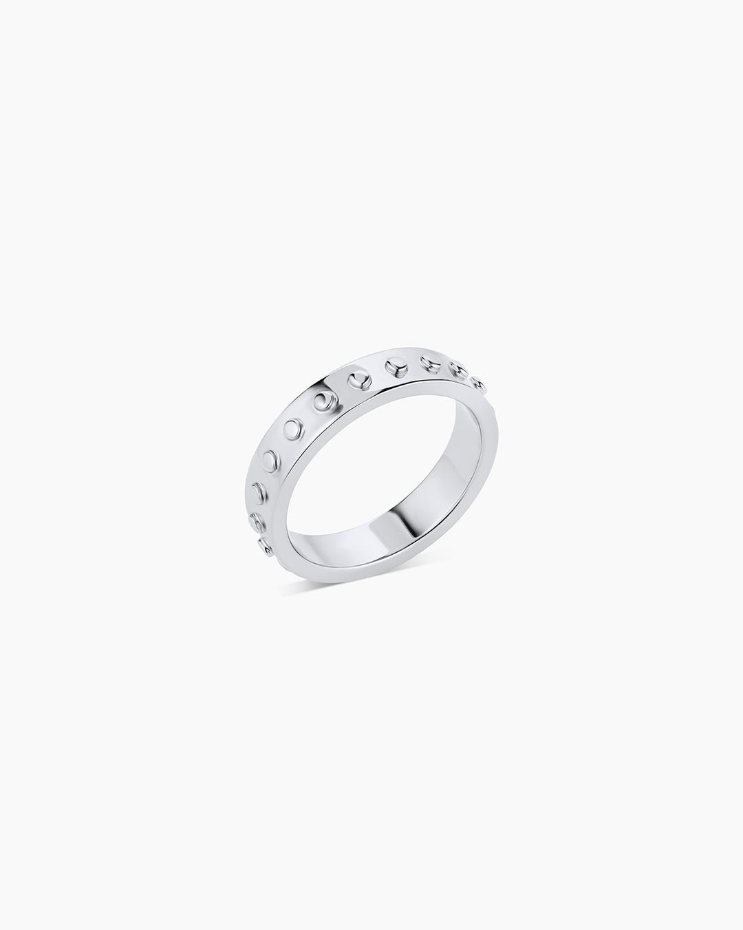 Asher Ring || option::Rhodium Plated