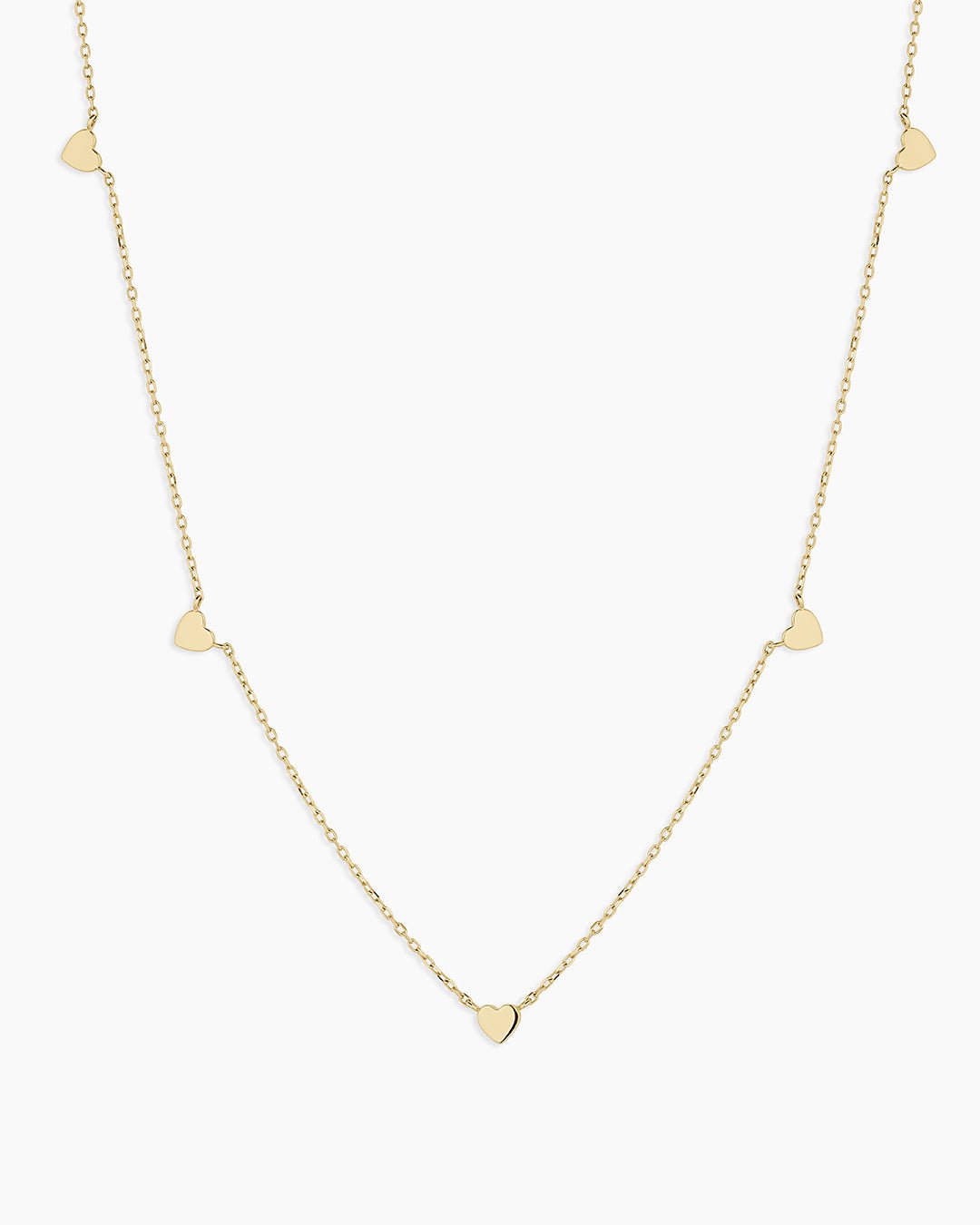 14k Gold Amour Necklace || option::14k Solid Gold