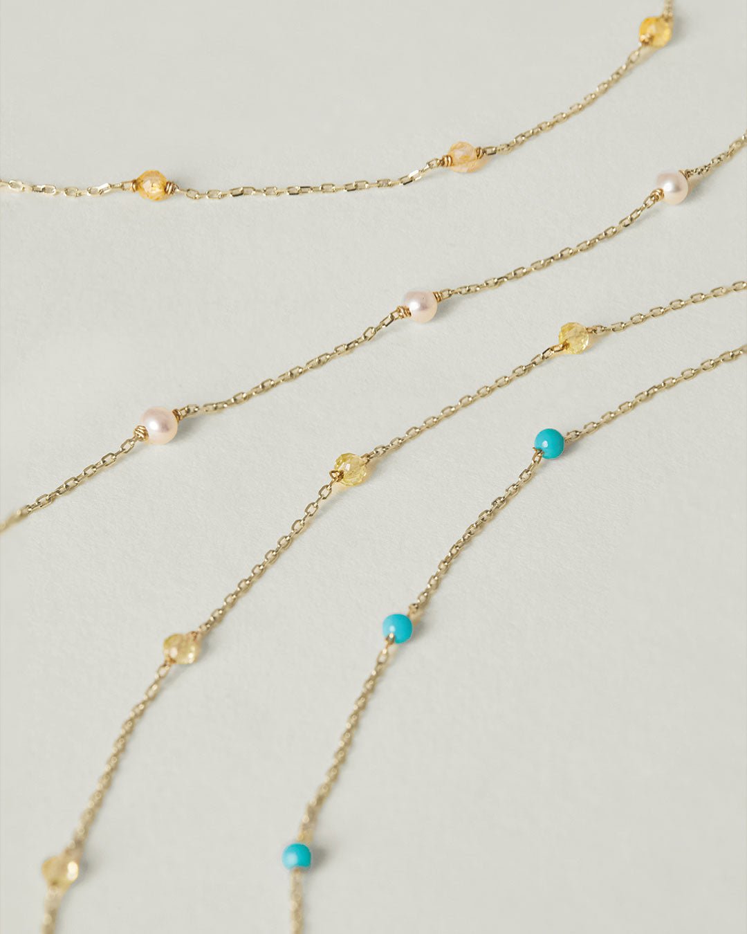 solid gold birthstone bracelets