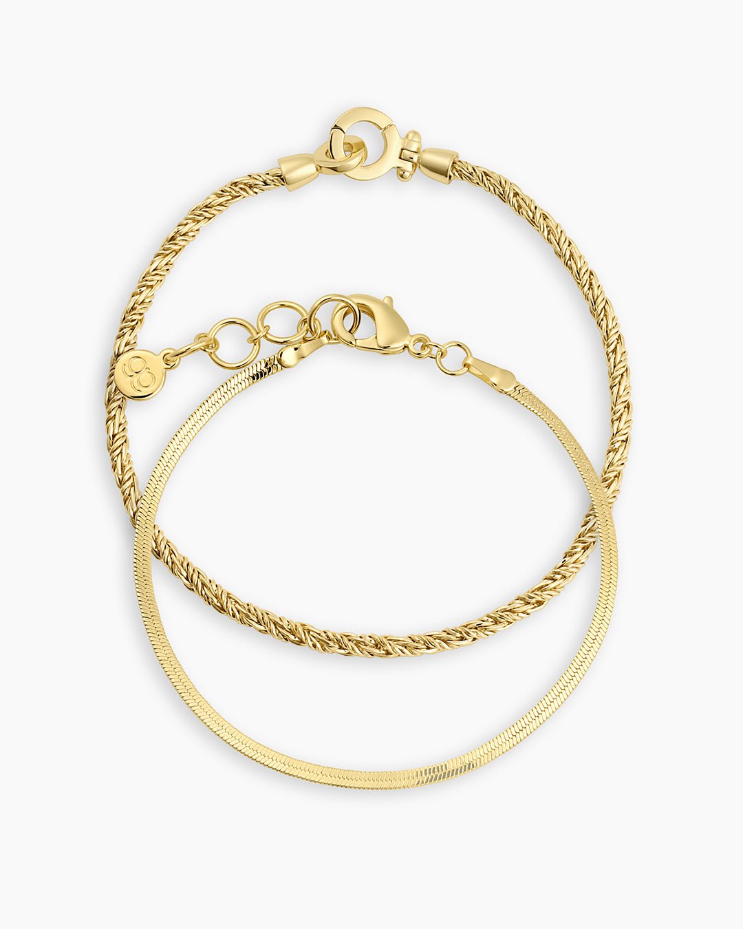 Venice Mini Bracelet || option::18k Gold Plated