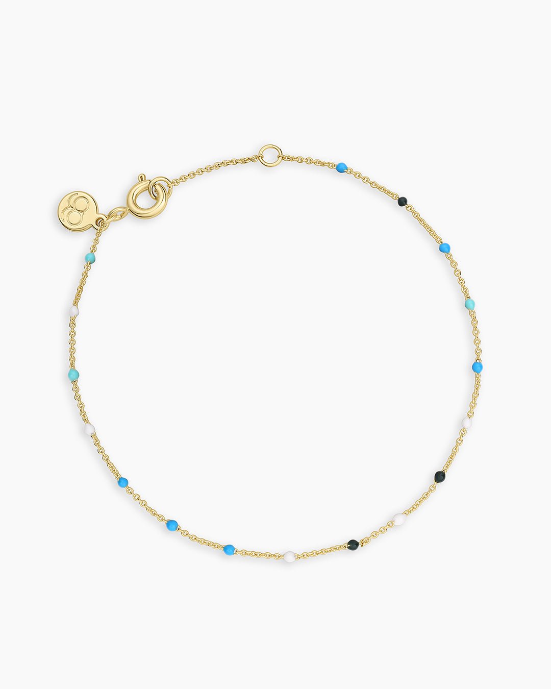 Capri Bracelet || option::18k Gold Plated, Laguna