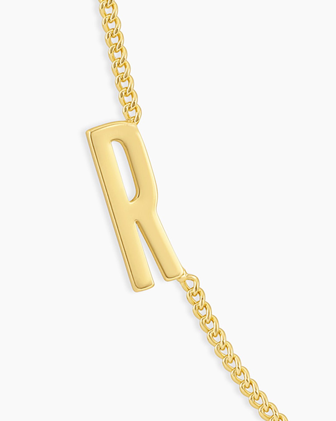 Wilder Alphabet Necklace Alphabet Necklace || option::18k Gold Plated, R