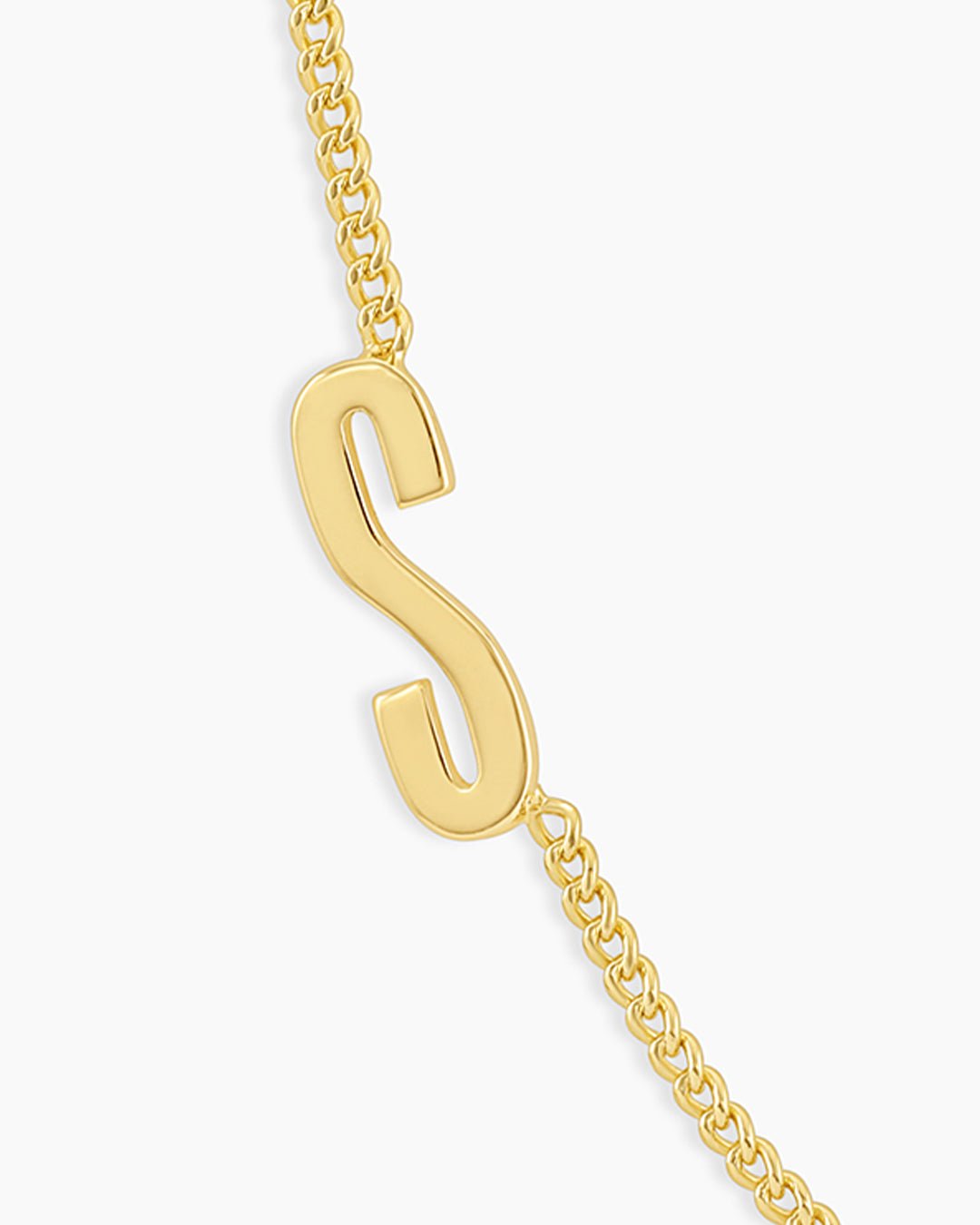 Wilder Alphabet Necklace Alphabet Necklace || option::18k Gold Plated, S