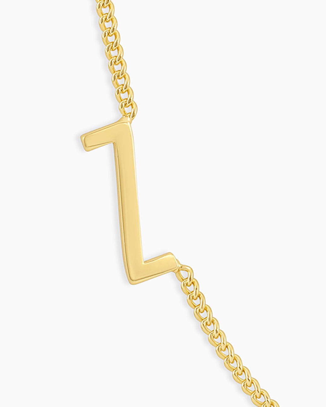 Wilder Alphabet Necklace Alphabet Necklace || option::18k Gold Plated, Z